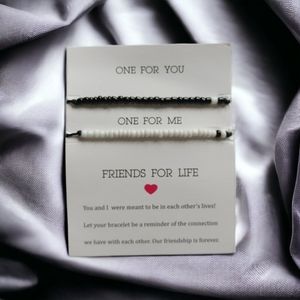 2 Pcs. Morse Code Friendship Bracelets